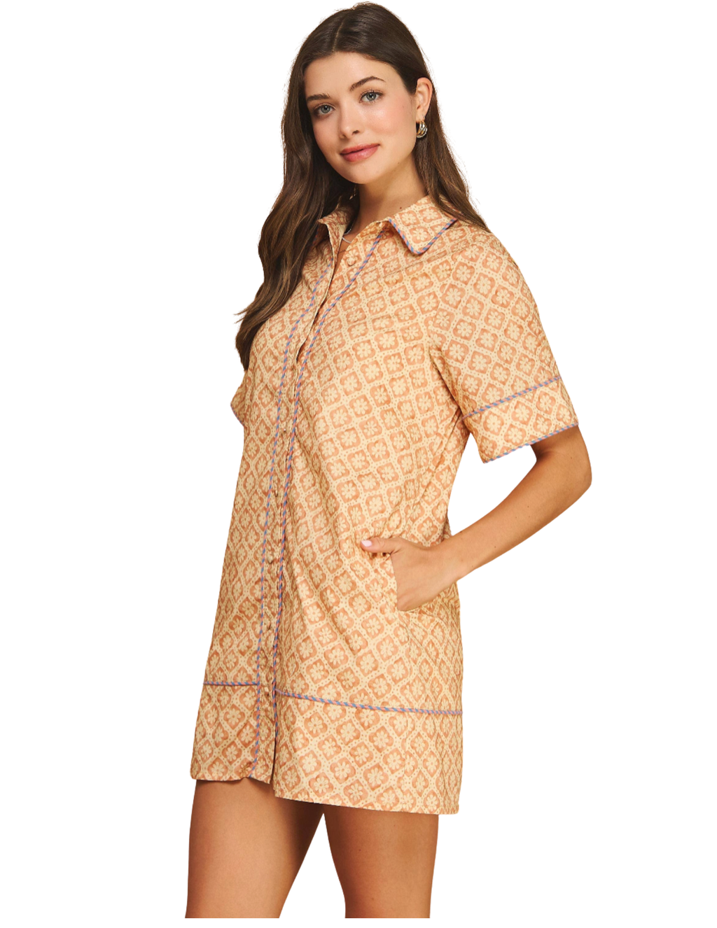 The Barley Shirt Dress