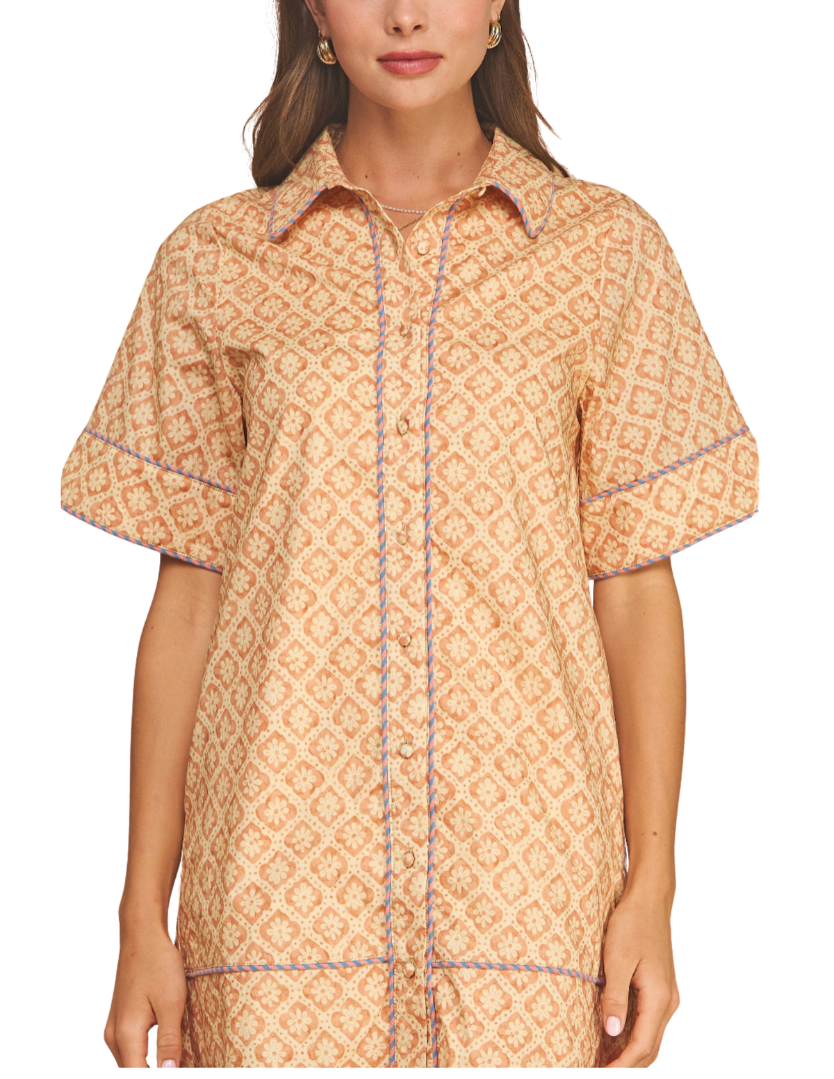 The Barley Shirt Dress