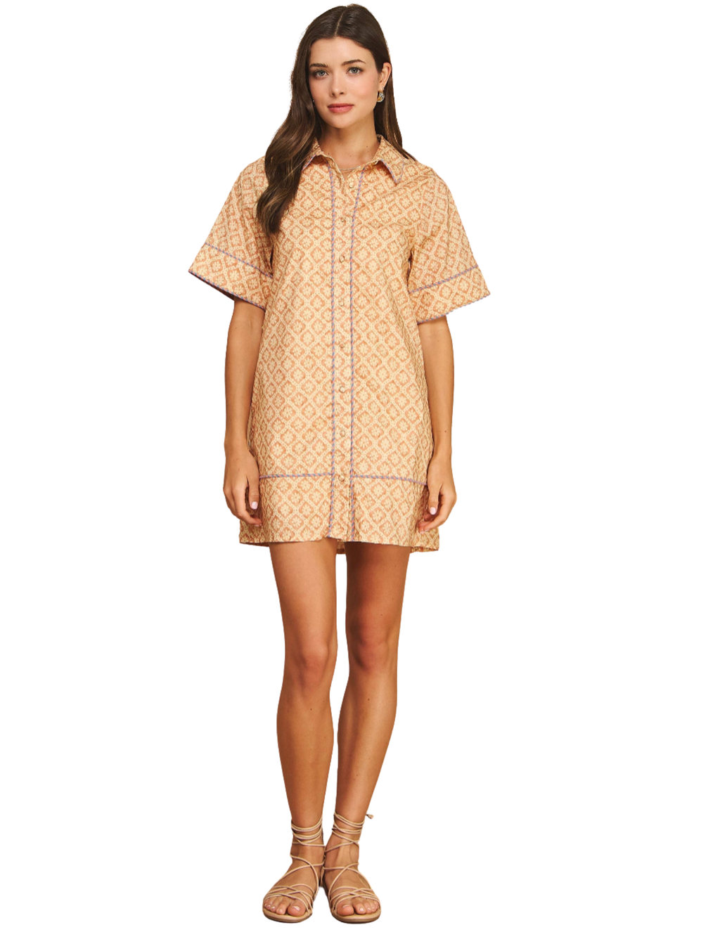 The Barley Shirt Dress