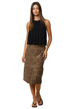 Hampstead Leopard Skirt