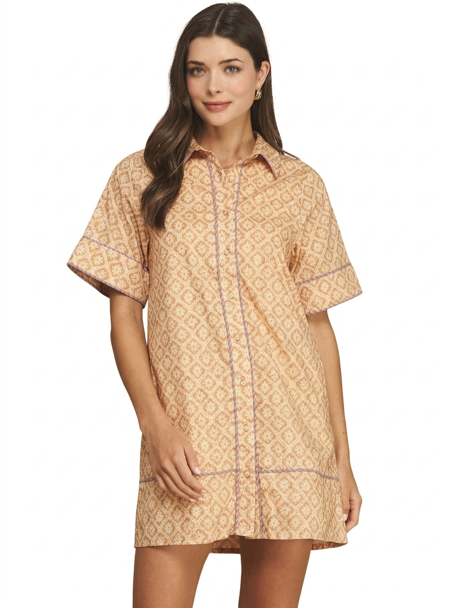 The Barley Shirt Dress